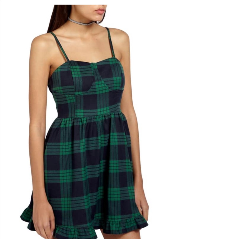 Missguided Tartan Plaid Minidress (sold out)